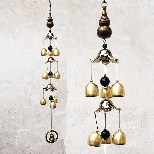 Gourd Alloy Wind Chime PW-WG56860-01-1