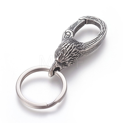 304 Stainless Steel Split Key Rings STAS-E452-61AS-1