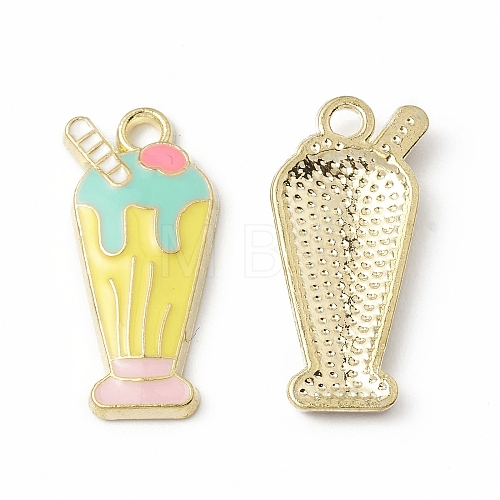 Alloy Enamel Pendants ENAM-G212-11G-03-1