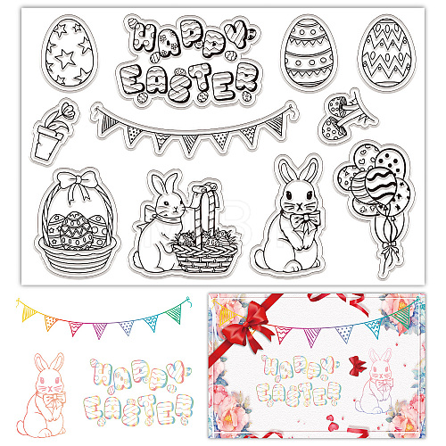 Custom PVC Plastic Clear Stamps DIY-WH0439-0056-1