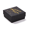 Hot Stamping Cardboard Jewelry Packaging Boxes CON-B007-01B-1