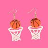 Printed Acrylic Dangle Earrings FS-WG14A31-01-3