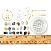 DIY Natural & Synthetic Mixed Stone Chips Jewelry Set Making Kit DIY-FS0005-87-5