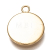 304 Stainless Steel Pendant Cabochon Settings STAS-Z030-01G-G-2