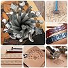 Leather Carving Printing Tool Sets TOOL-H007-01P-2