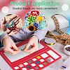 Felt Bead Design Board DIY-WH0419-98B-02-6
