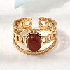 304 Stainless Steel Cuff Open Rings RJEW-F213-03G-3