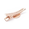 Hair Accessories Iron Alligator Hair Clip Findings IFIN-L035-05KCG-2