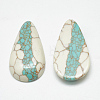 Synthetic Turquoise Cabochons TURQ-S290-51A-01-2