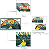 CREATCABIN 50Pcs Duck Theme Paper Card AJEW-CN0001-98F-3