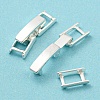 Eco-Friendly Brass Watch Band Clasps LS-KK-M225-29S-4