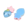 Translucent Resin Cabochons LS-RESI-XCP0002-68A-2