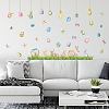 Translucent PVC Self Adhesive Wall Stickers STIC-WH0015-060-4