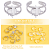 Unicraftale DIY Sun Finger Ring Making Kits DIY-UN0003-57-4