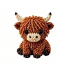 3D Highland Cattle DIY Animal Beading Embroidery Kit AC-CBA6750-01-1