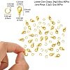 Zinc Alloy Lobster Claw Clasps FIND-FS0002-40G-4