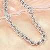 7MM 304 Stainless Steel Double Link Chain Necklaces for Women SA-H001-24P-2