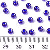 Transparent Glass Beads SEED-S040-08A-04-4