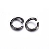 Ion Plating(IP) 304 Stainless Steel Open Jump Rings LS-X-STAS-H467-03B-6MM-2