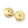 Rack Plating Brass Ear Nuts KK-F864-07G-2