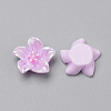 Imitation Pearl Resin Cabochons X-CRES-S302-32E-2