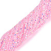 Transparent Glass Beads Strands EGLA-N028-01A-A11-2