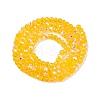 Electroplate Glass Beads Strands EGLA-A044-T2mm-L05-3