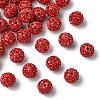 30Pcs Pave Disco Ball Beads RB-YW0001-14E-1