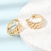 Brass Hoop Earrings for Women KK-CBACA55-14G-5
