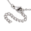 304 Stainless Steel Round Cabochon Setting Bracelets BJEW-JB11091-02-4