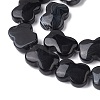 Natural Black Agate Beads Strands G-K359-D05-01-4