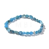 Natural Apatite Bead Stretch Bracelets BJEW-K213-40-6