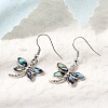 Rack Plating Brass Dangle Earrings for Women LS-KK-CBA69D1-01P-01-2