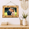 Natural Wood Photo Frames DIY-WH0234-015-5