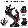 Plastic Mannequin Hand Jewelry Display Holder Stands RDIS-WH0009-013A-4