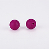 Round Silicone Focal Beads SI-JX0046A-09-2