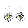 Iron & Acrylic Dangle Earrings for Women WGF0FCA-01-4