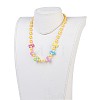Acrylic Beads Kids Jewelry Sets SJEW-JS00988-02-7