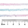 Transparent Painted Glass Beads Strands DGLA-A034-T2mm-A22-3