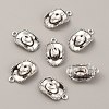 Tibetan Style Alloy Pendants X-FIND-WH0146-23AS-2