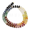 Natural & Synthetic Mixed Stone Beads Strands G-G317-A03-3x6mm-4