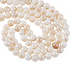 2 Strands AB Color Natural Freshwater Shell Beads Strands BSHE-TA0001-40-3