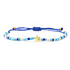 Glass Seed Beads Adjustable Bracelets LS-KO8624-11-1