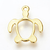 Alloy Open Back Bezel Pendants LS-PALLOY-R098-62G-2