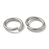 Non-Tarnish 304 Stainless Steel Open Jump Rings X-STAS-R065-38-4