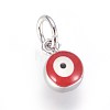 Enamel Brass Charms KK-G364-19P-02-1