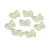 UV Plating Transparent Acrylic Beads OACR-G036-14B-1