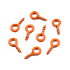 Spray Painted Iron Screw Eye Pin Peg Bails IFIN-N010-002A-12-2