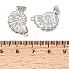 304 Stainless Steel Stud Earring Findings STAS-D391-04A-P-2