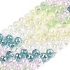 Electroplate Glass Beads Strands EGLA-D300-06-8mm-27-2